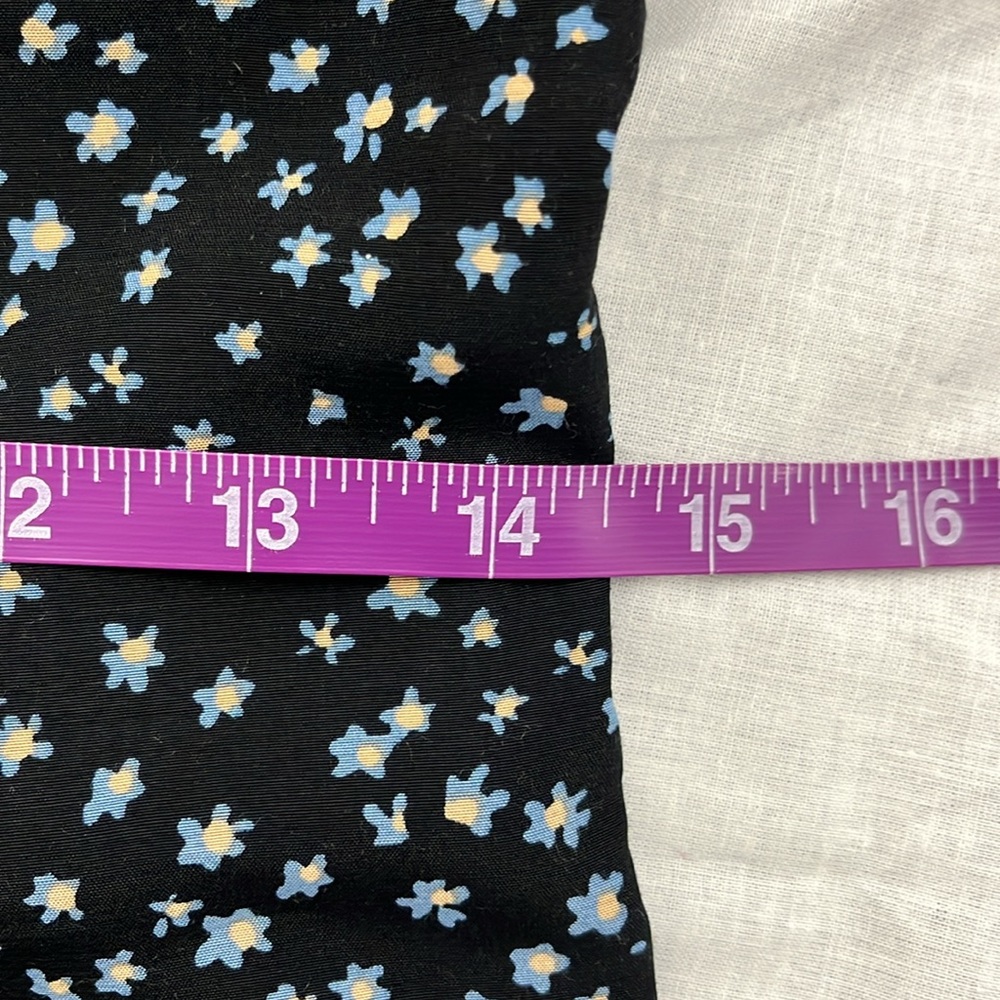 NWT Madewell Seamed Long-Sleeve Mini Dress in Ditsy Floral!!! - Picture 6 of 12